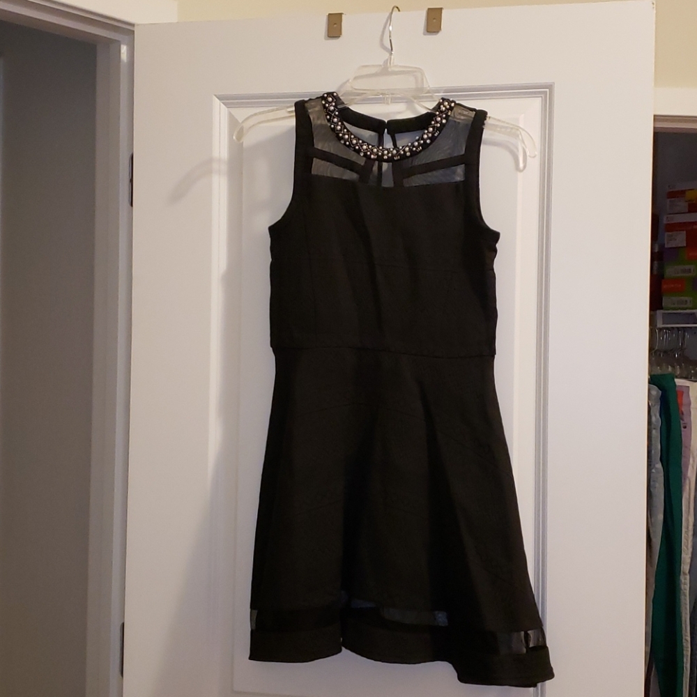 Black big girl dress